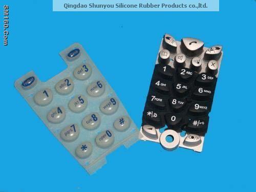 silicone rubber phone keypads