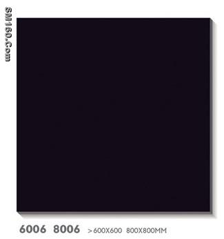 offer low price 600*600mm supper black tile