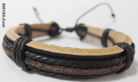 2011 braided leather bracelet