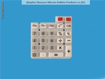 silicone rubbe r calculator keypad