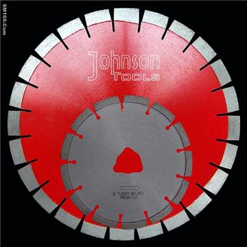 laser saw blade for green concrete