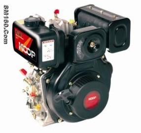 Hand start diesel generator
