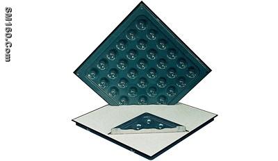 Anti-static steel raised floor