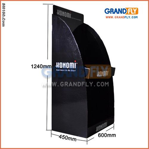 Single Tray Corrugated POS Display for Dinner Knife