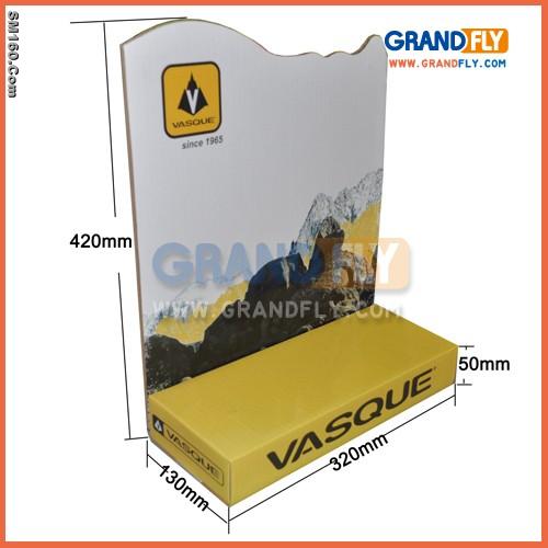  Cardboard Counter Display Holder for Leather Shoes