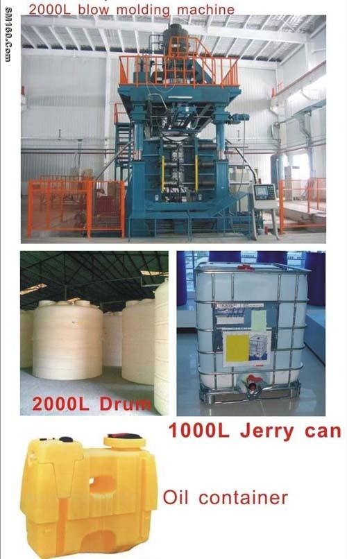 Drum forming bottle blowing machines