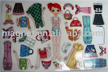 Magnetic Dress Up Dolls, Dress Up Magnet