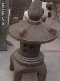 Stone lamps, stone incense burners, stone lamps