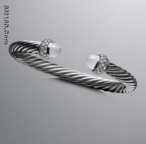 David Yurman 7mm Moon Quartz Moonlight Ice Bracelet
