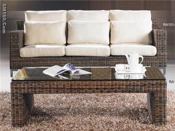 Sell a lot of rattan sofas from foshan yayi furniture!