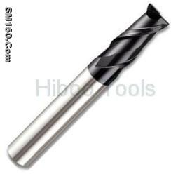 X-series solid carbide square end mills-long shank 2 flutes