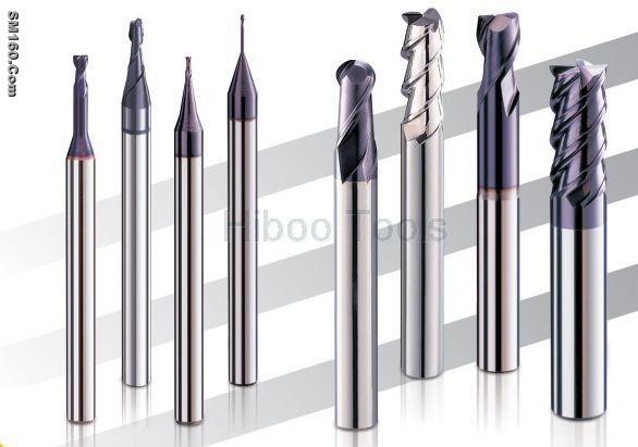 Solid carbide square end mills