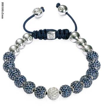 crystal ball shamballa bracelet