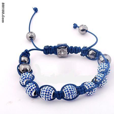 shamballa bracelet of crystal ball
