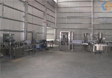Wine bottle filling machine/line