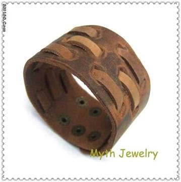 genuine leather wristband