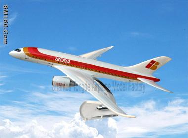 Boeing 787 Scale Model Airplane