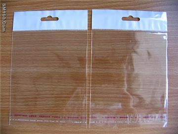 OPP bag with header 