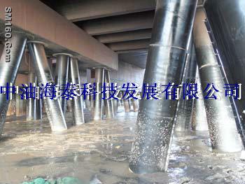 Sea splash anticorrosion system