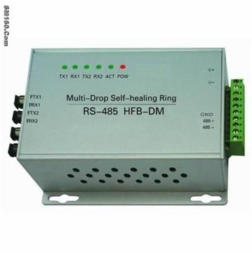 RS-485/422 Multi-Drop Self-Healing Ring Fiber Optic Modem
