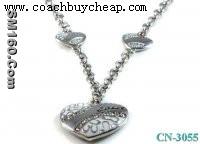 Silver  Coach Necklace