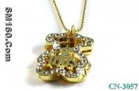 Gold Coach Necklace