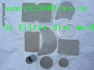 rectangular filter disc mesh