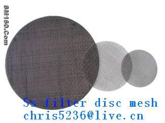 Disc filters/Multilayer 304 stainless steel wire mesh filter/Wire mesh