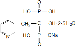 Sodium risedronate 
