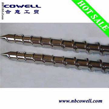 Parallel twin screw barrel