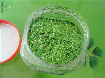 Laser color fine glitter powder for tatoo