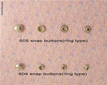Ring Snap Button