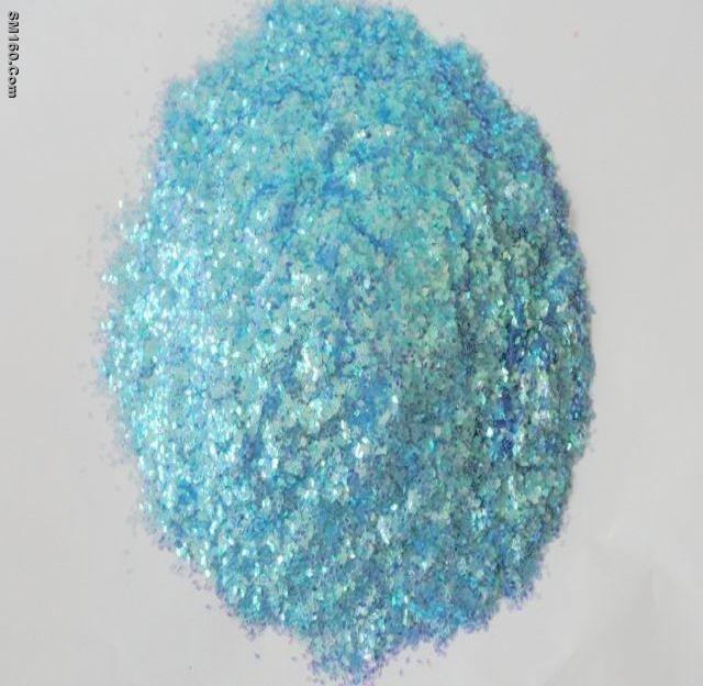 hexagon colors decorative PET flakes
