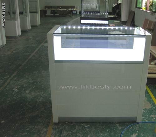 jewelry store display counter with led