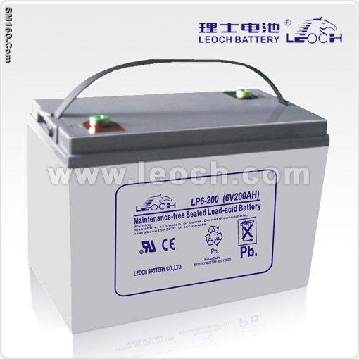 high Quality SMF VRLA Battery with 6V 200AH