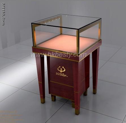 LED jewelry display showcase and counter