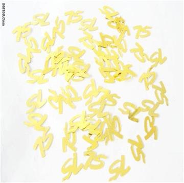 PVC number confetti for Festival party celebration