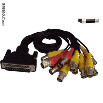 CCTV Cable for Optical Transmitter and Receiver Cable, BNC Cable, D-SU
