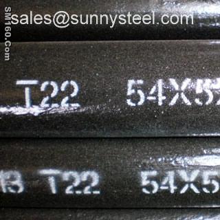 T22 Alloy steel pipes, ASTM A213 T22 Alloy steel pipes