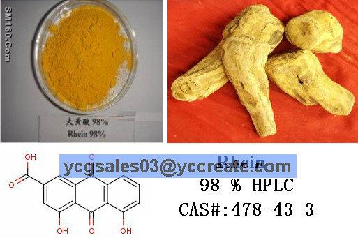 Rhein 98%, natural extract