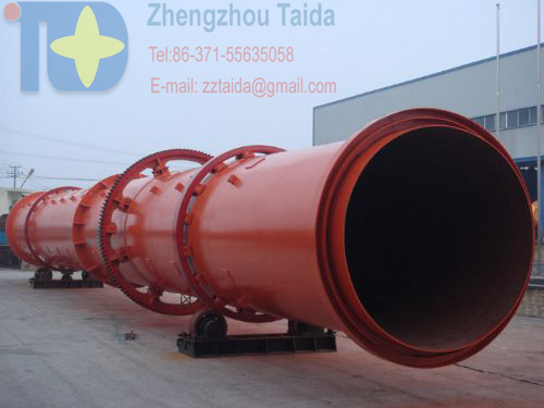 Limestone dryer