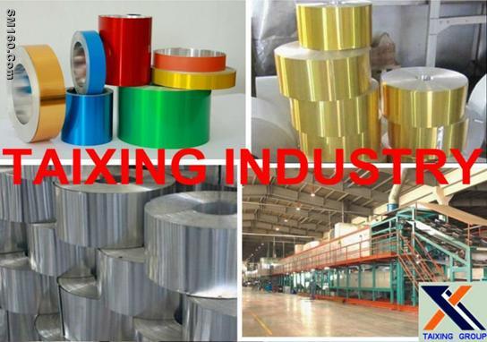 Lacquered/Varnished Aluminum Strip for Pharmaceutical Vial Seals 
