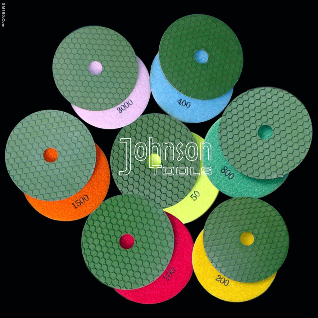 125mm diamond dry polishing pad