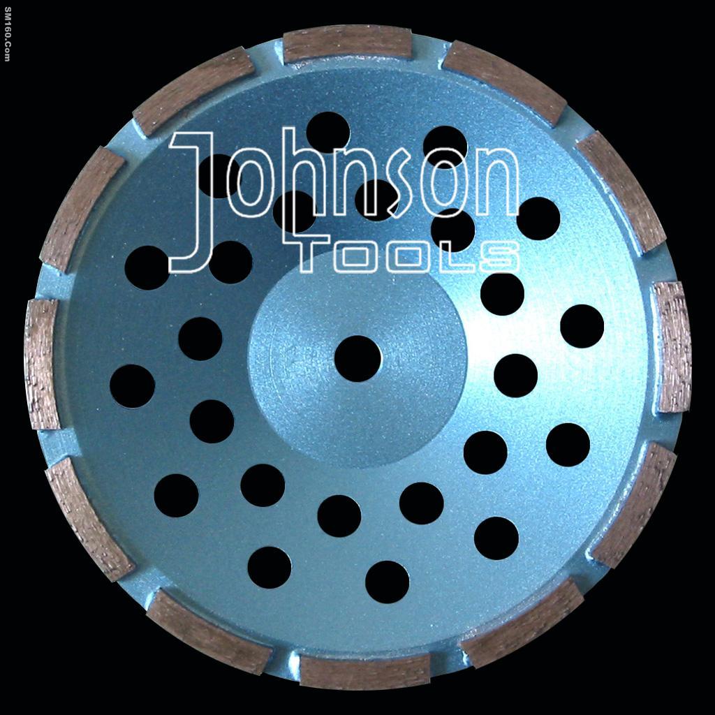 180mm diamond single row cup wheel