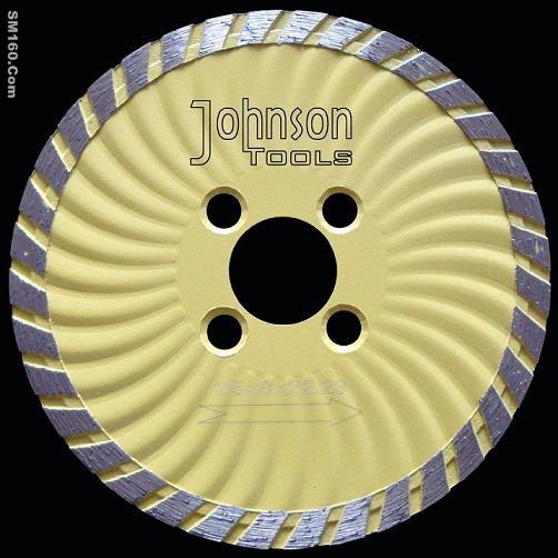 115mm sintered turbo wave saw blade
