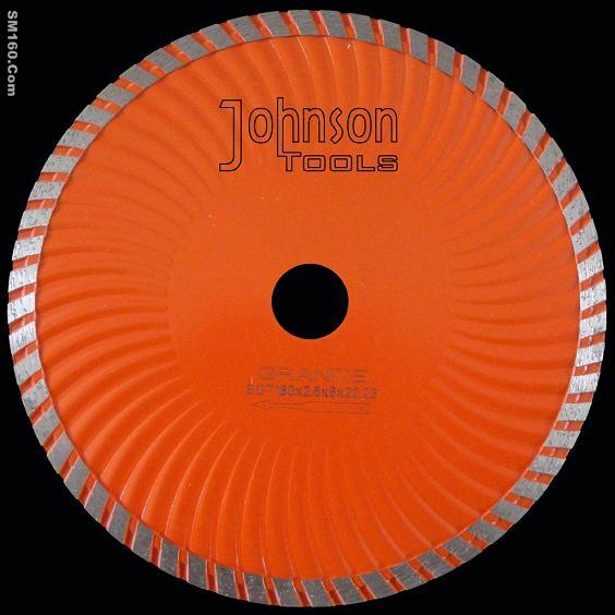 180mm sintered turbo wave saw blade