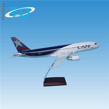 handmade resin A320 LAN airlines passenger plane model