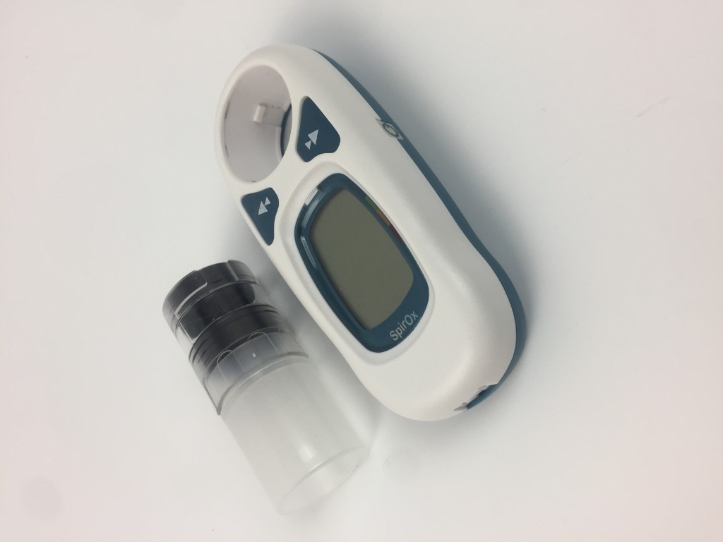 Meditech Handheld Lung Spirometer Spirox-P with Wireless Bluetooth