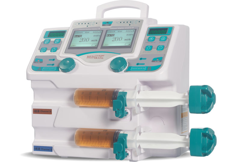 MD910 Syringe Pump with LCD Display and Visual Alarm Vet Pump