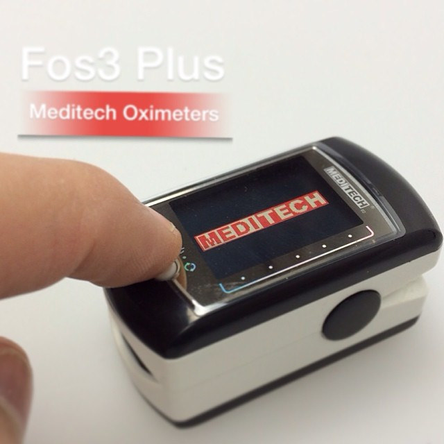 Meditech Manufacturer Ce Approved Fos3 Plus Oximeter with Automatically Power off Without Signal